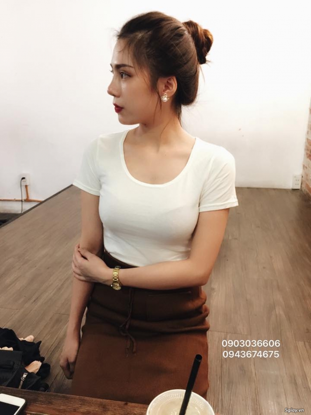 XẢ KHO LÔ AO THUN NỮ HÀNG CÔNG TY MAY XUẤT NHẬT THANH LÍ GIÁ CỰC RẺ - 1