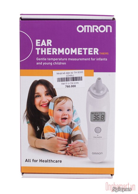 NHIỆT KẾ ĐIỆN TỬ ĐO TAI OMRON TH839S