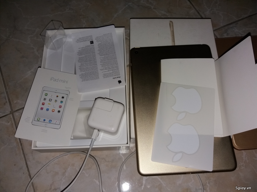 _ Bán ipad Mini 4 fullbox như mới - 4