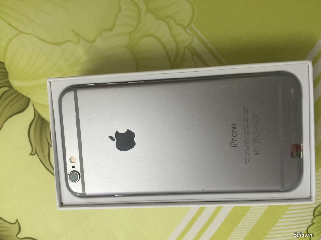 Bán iPhone 6 grey nguyên zin quốc tế giá té ghế