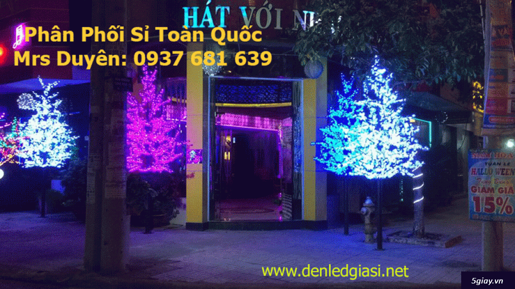 Đèn Led Cây Trang Trí - 1