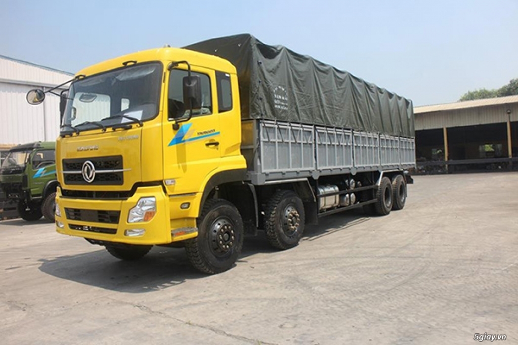 xe tải đông feng 4 chân, thùng dài 9m4, hỗ trợ vay vốn 95% - 3