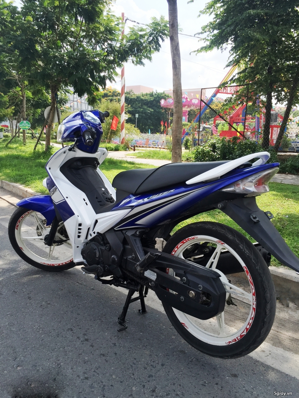 Bán YAMAHA - Exciter 135cc màu xanh Gp. Đký 2010. Bao rút hồ sơ gốc - 3