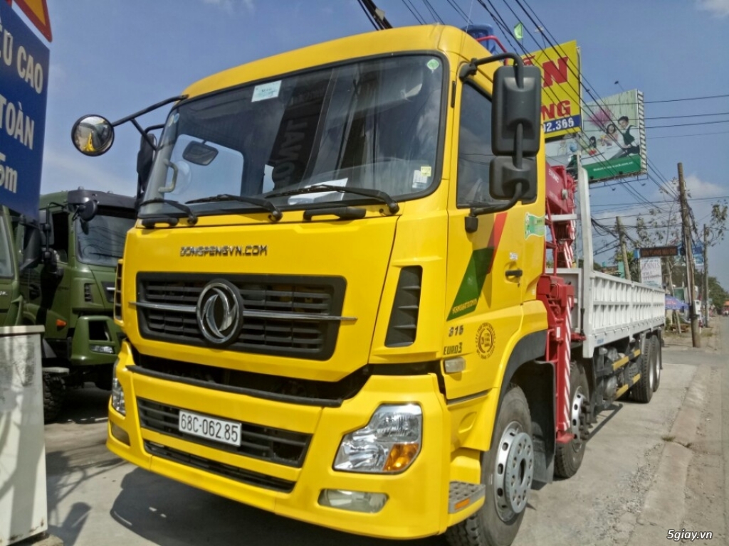 Cần Thanh Lý Gấp 1 Xe Dongfeng 4 Chân Gắn Cẩu Unic 1200 - 4