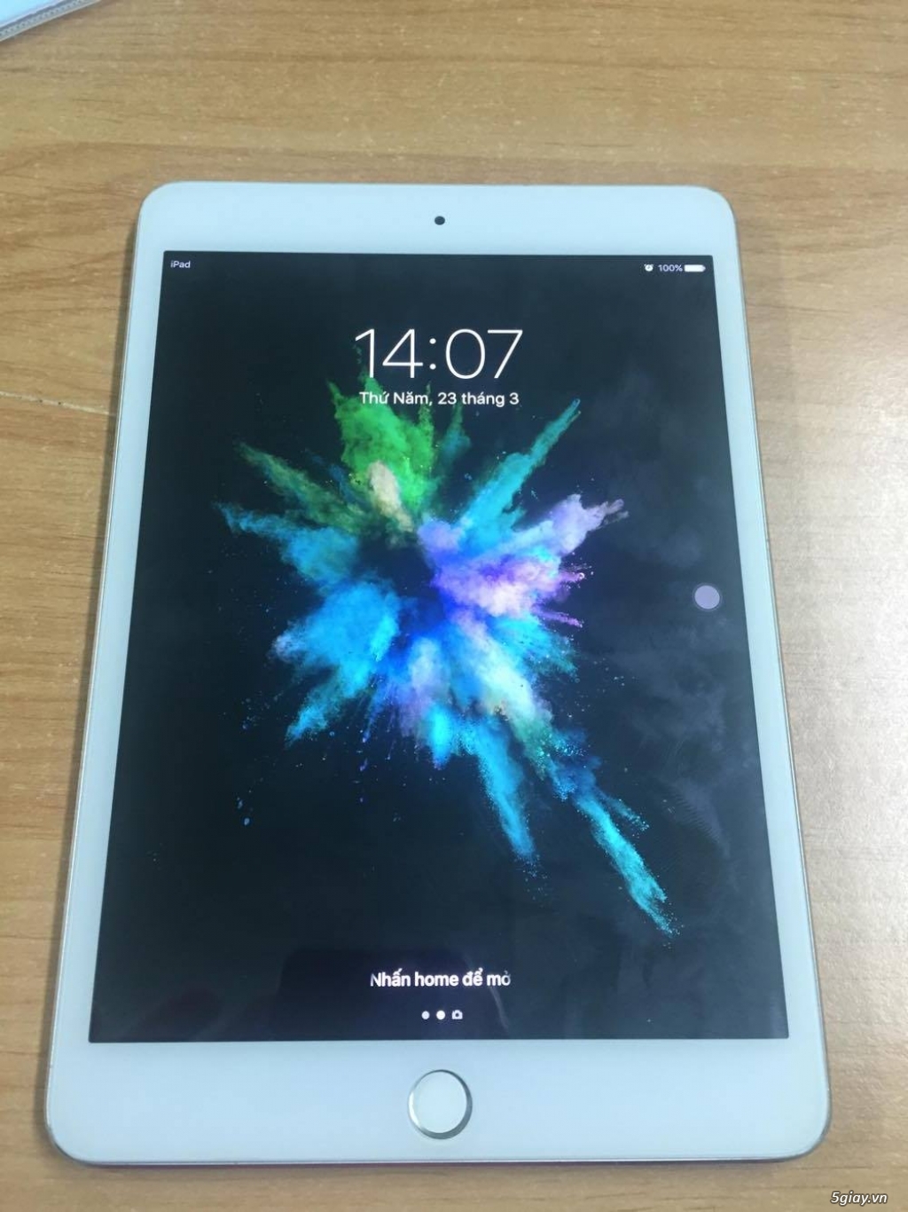 CẦN BÁN IPAD MINI 3 SILVER 16GB WIFI KVT GIÁ HẠT DẺ - 1