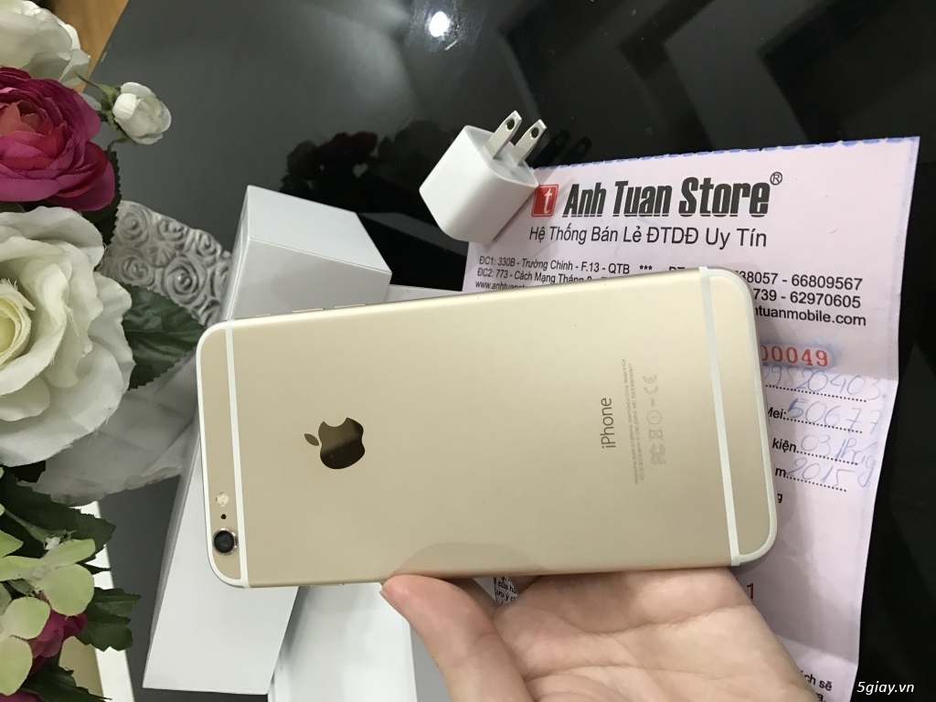 Cần bán IP6 PLUS 16GB QUỐC TẾ GOLD 7tr5 - 1