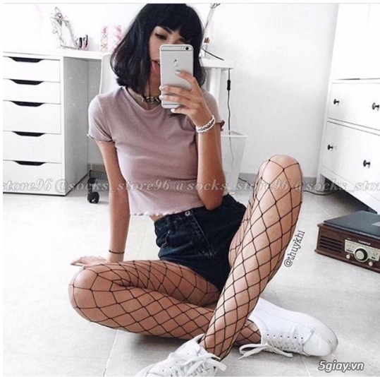 Chuyên sỉ lẻ sll quần tất lưới đang hot hit của các cô gái đủ 3 size - 19