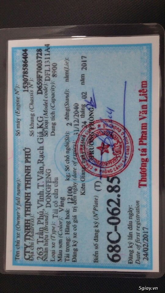 Cần Thanh Lý Gấp 1 Xe Dongfeng 4 Chân Gắn Cẩu Unic 1200