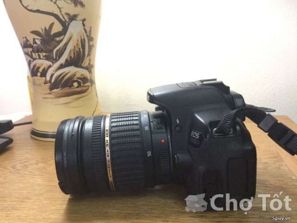 bán 1 em canon 650D + lens tamron 17 50 non vc