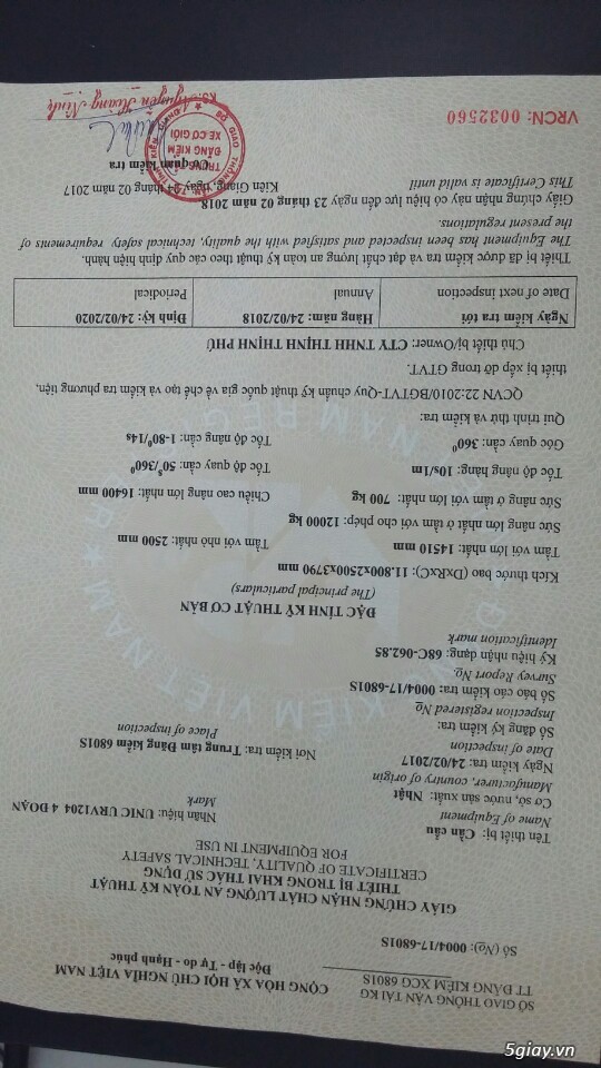 Cần Thanh Lý Gấp 1 Xe Dongfeng 4 Chân Gắn Cẩu Unic 1200 - 1