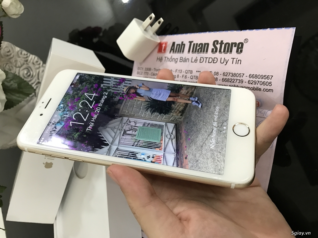 Cần bán IP6 PLUS 16GB QUỐC TẾ GOLD 7tr5 - 2