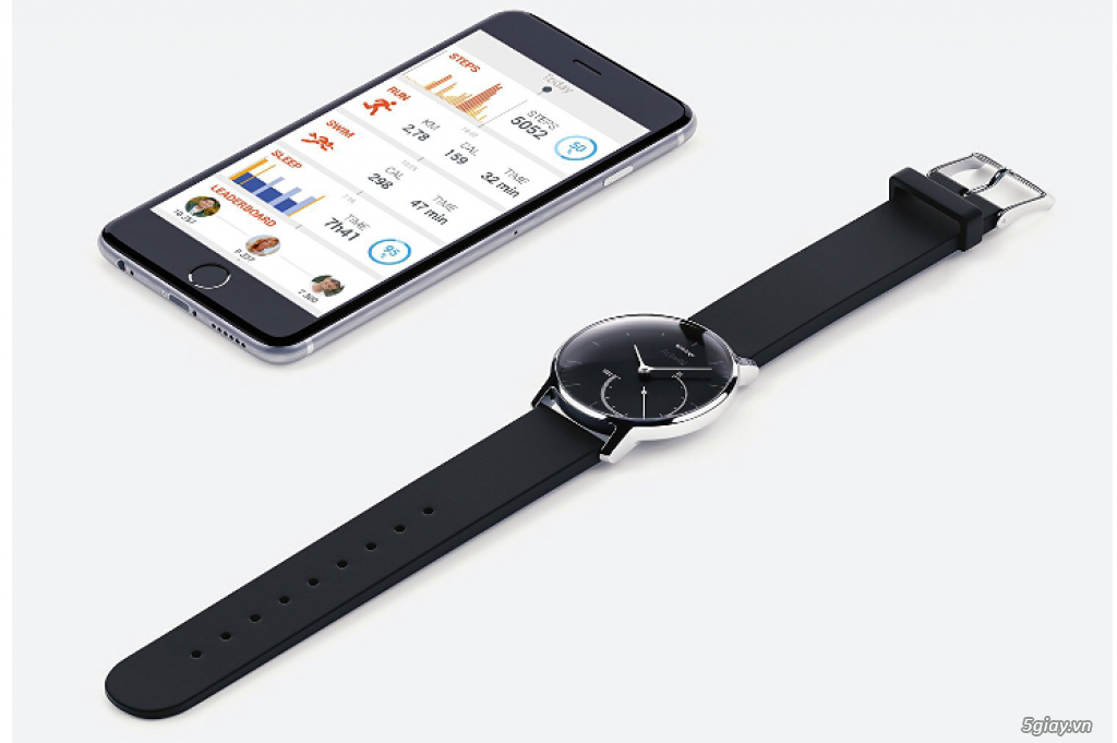 Đồng hồ theo dõi sức khỏe Withings Activite Steel - 8