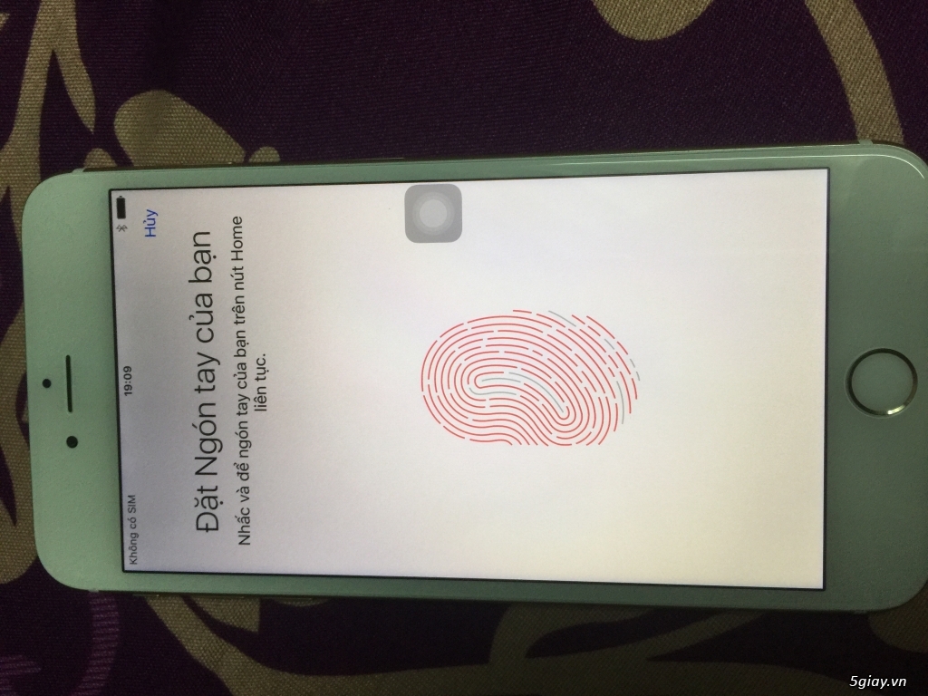 Iphone 6 plus 16g quốc tế màu gold, van tay nhạy, zin 100% - 4