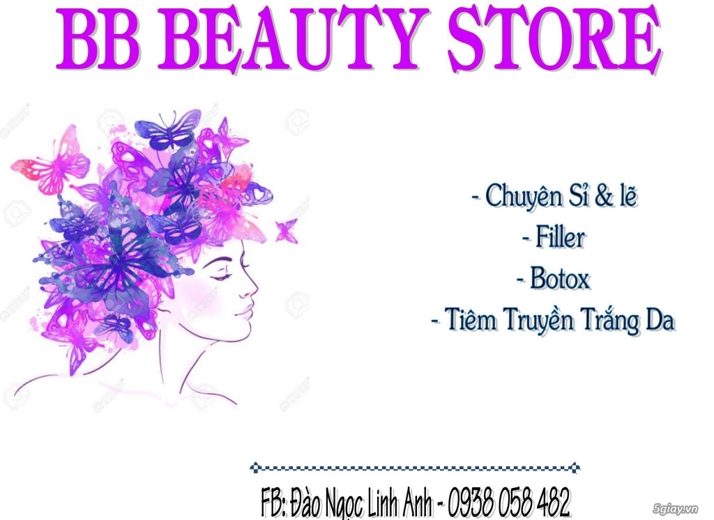 BB Beauty Store Chuyên Bỏ Sỉ Botox , Lẻ Filler, Truyền Trắng Cho Spa - 1