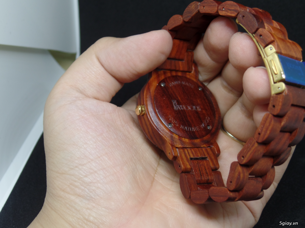 Đồng hồ đeo tay gỗ - Quà tặng đẳng cấp sang trọng cho các quý ông - 5