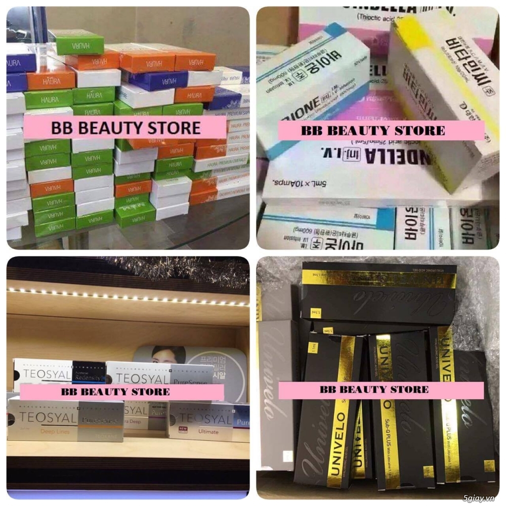 BB Beauty Store Chuyên Bỏ Sỉ Botox , Lẻ Filler, Truyền Trắng Cho Spa