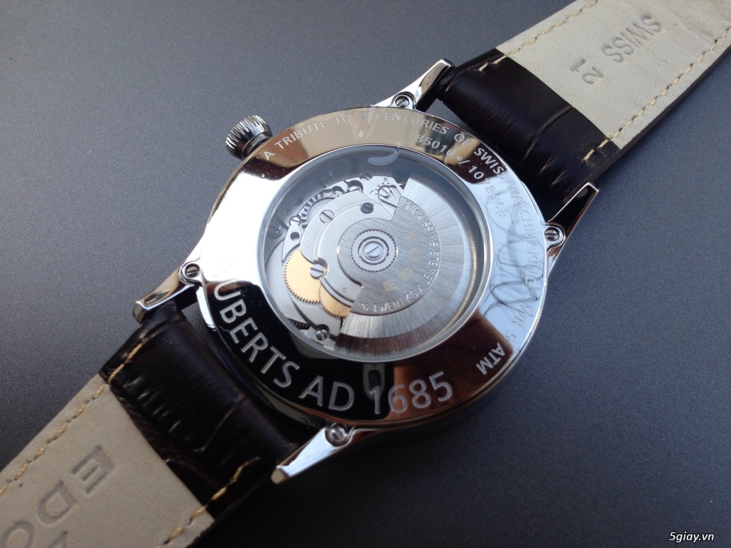 Đồng hồ  THỤY SĨ chính hãng Edox AUTOMATIC -ĐỒNG HỒ THẬT CHÍNH HÃNG - 7