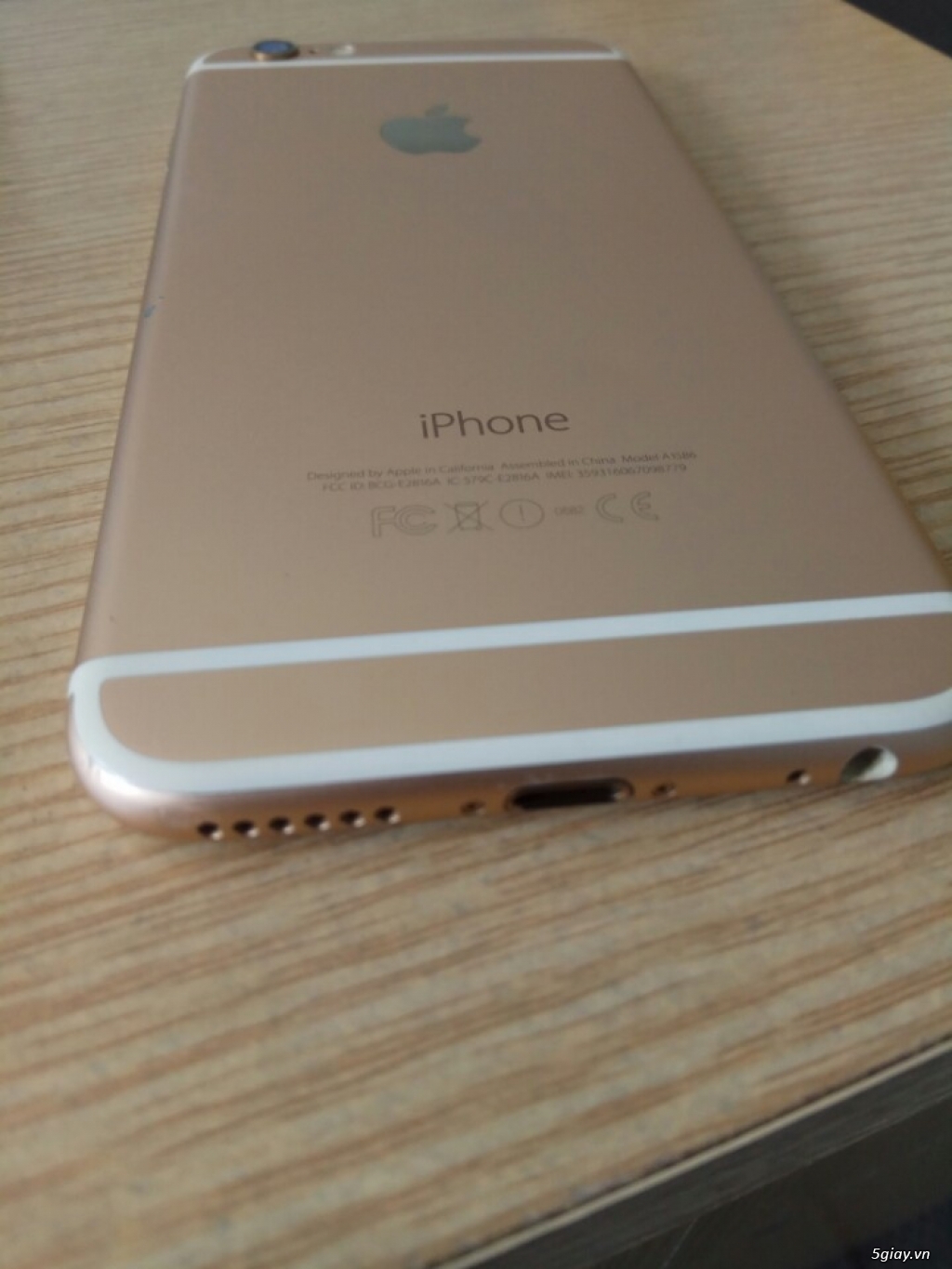 iPhone 6 16 gold, Mỹ, zin all