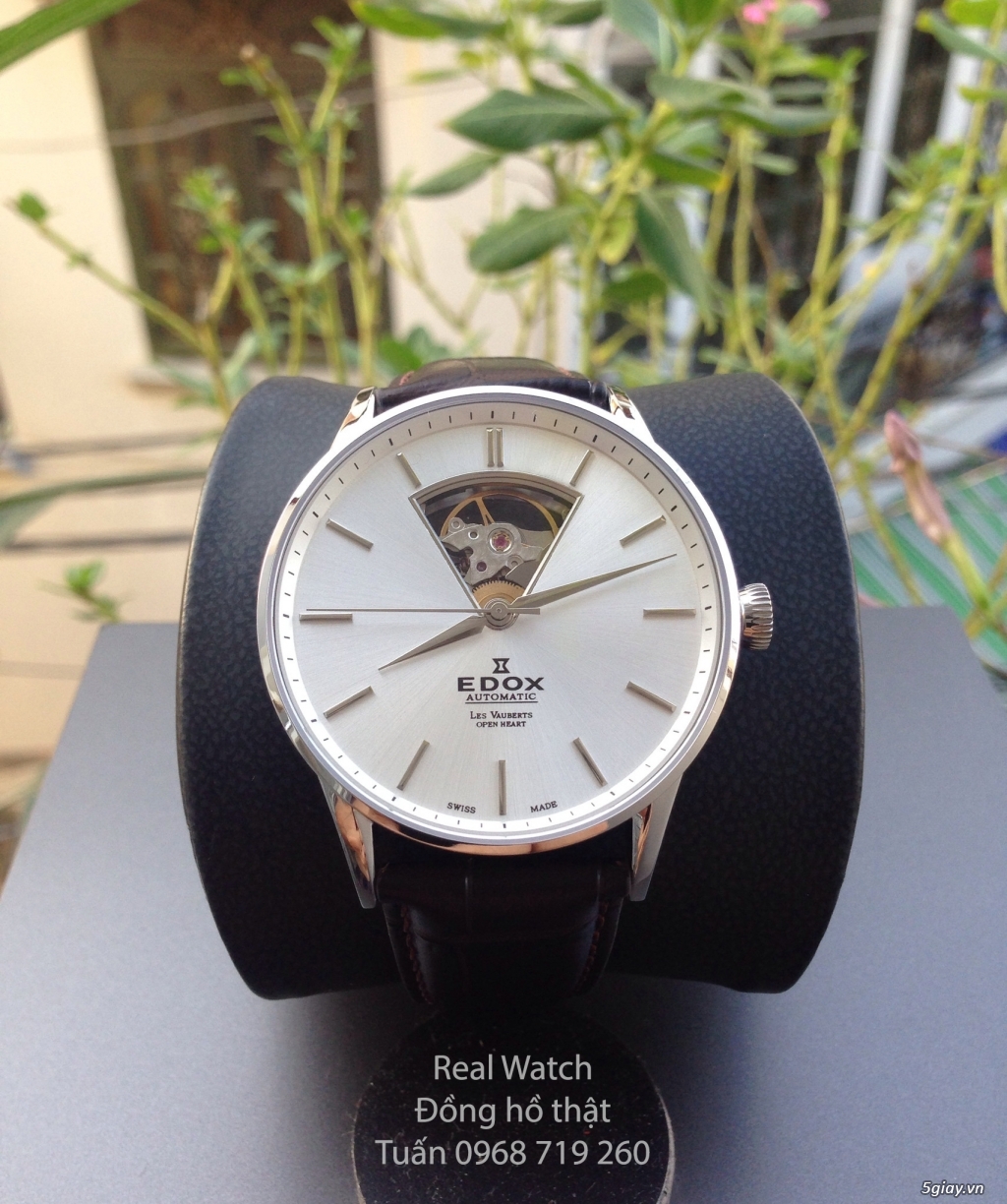Đồng hồ  THỤY SĨ chính hãng Edox AUTOMATIC -ĐỒNG HỒ THẬT CHÍNH HÃNG - 4
