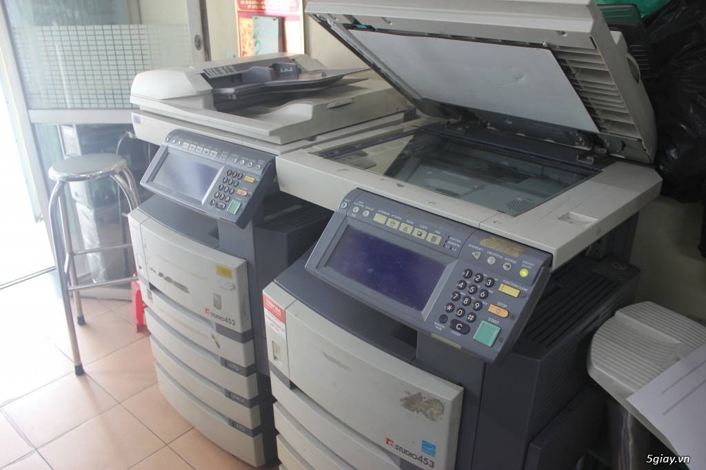 Cần bán 2 máy photocoppy Toshiba 453 - 2