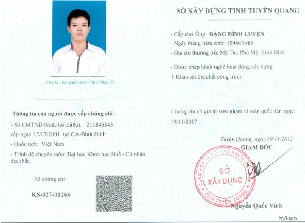 chứng chỉ hành nghề giám sát tại bmt đăklăk - 3