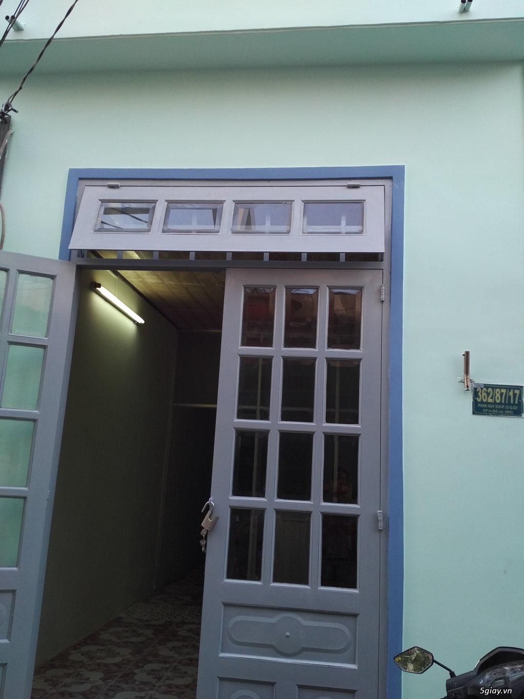 Cho thuê nhà 48m2, có  gác lửng, P.12, Phan Huy Ích Gò Vấp HCM - 1