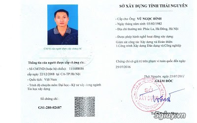 chứng chỉ hành nghề giám sát tại bmt đăklăk - 2