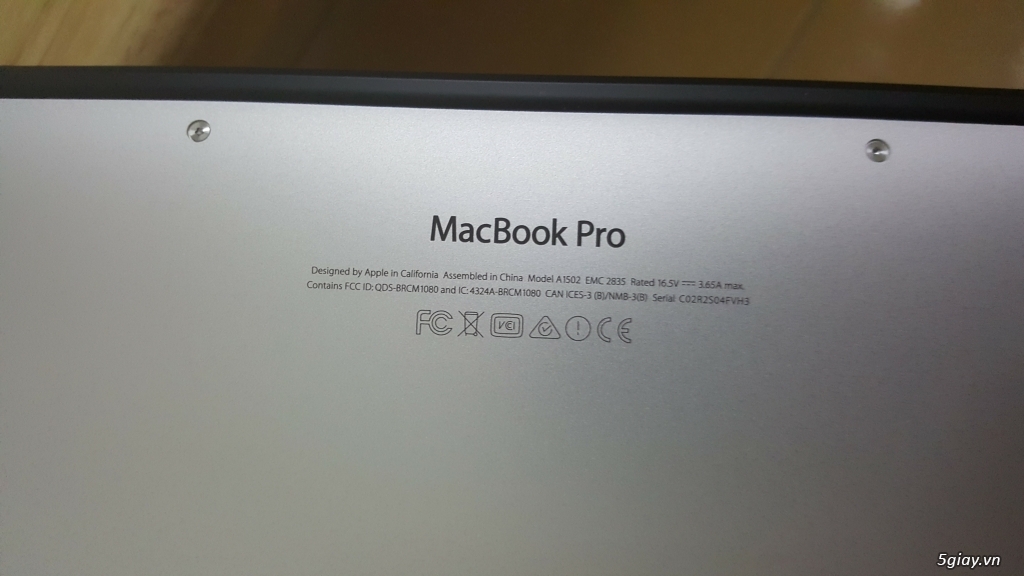 Cần bán MacBook Pro (Retina, 13-inch, Early 2015) - mới 99% - 3