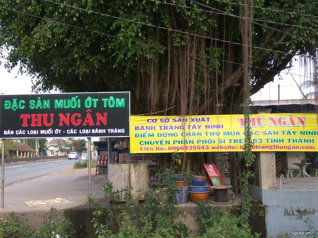 Đặc sản Tây Ninh-Thu Ngân cung cấp sỉ & lẻ các loại bánh tráng & muối các loại... - 1