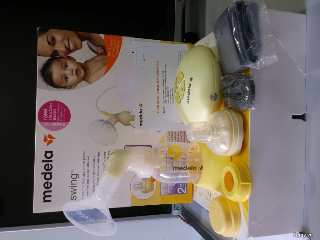Thanh ly may hut sua medela swing 99%_2.5tr
