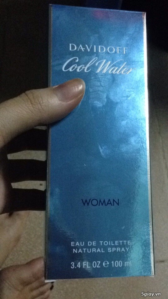 Bán 2 chai davidoff cool water women 100ml - 1