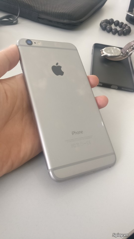 iPhone 6 Plus 16g đang dùng, màu bạc - 3