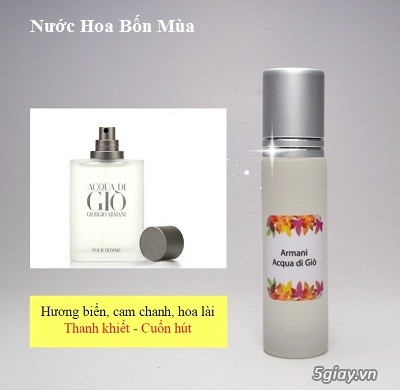 Tinh Dầu Nước Hoa Pháp Chính Hãng