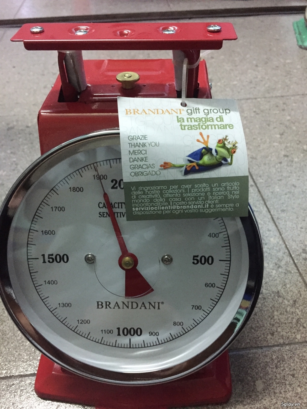 Thanh lý Cân NK thương hiệu Brandani gift tiết kiệm 120k