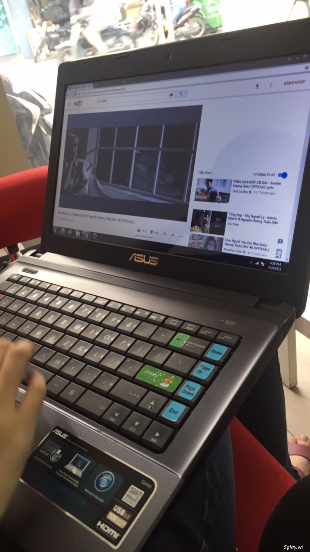 Laptop Asus x43c i3 95% - 4
