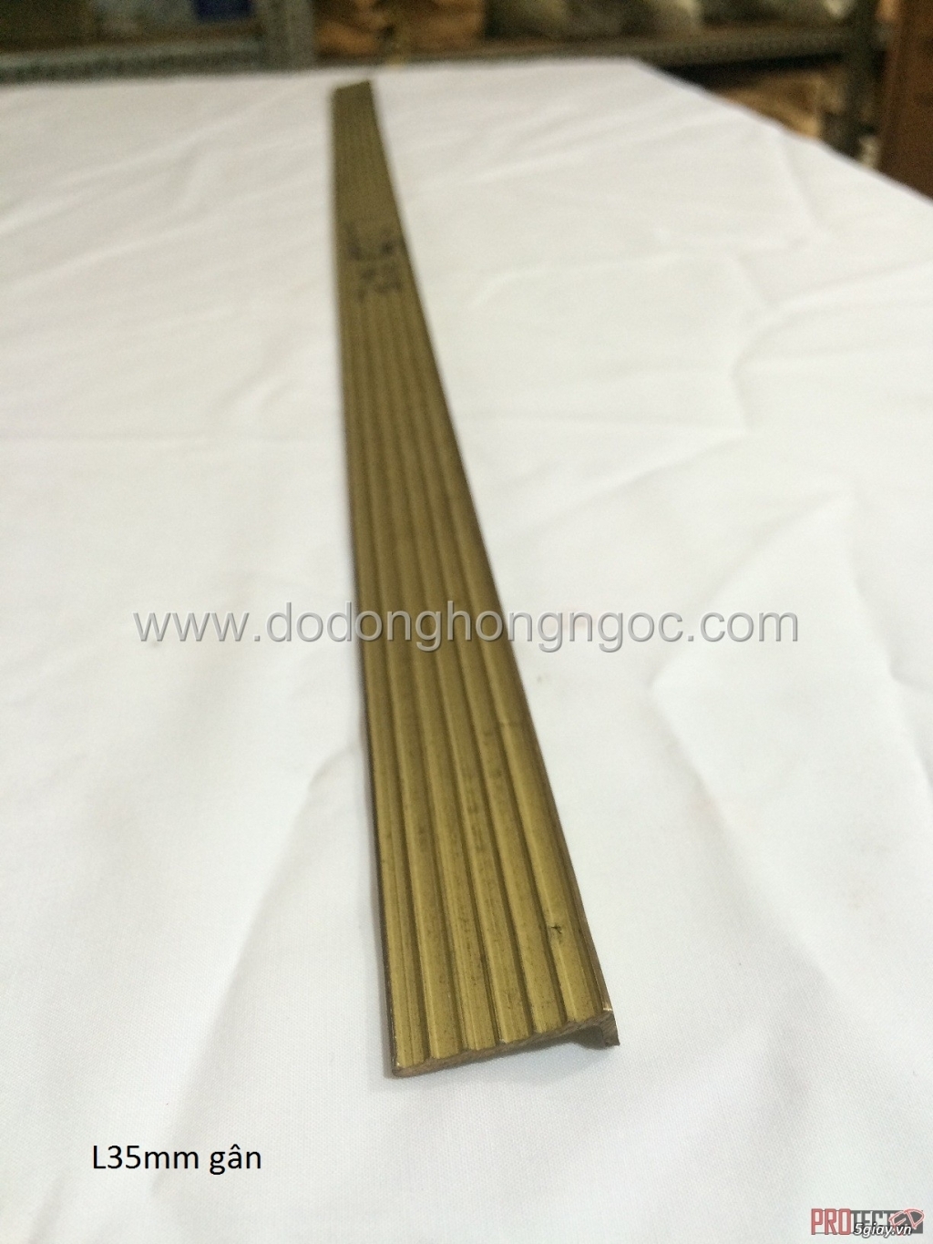 Nẹp cầu thang bằng đồng,nẹp trang trí cho sàn gỗ,đá - 2