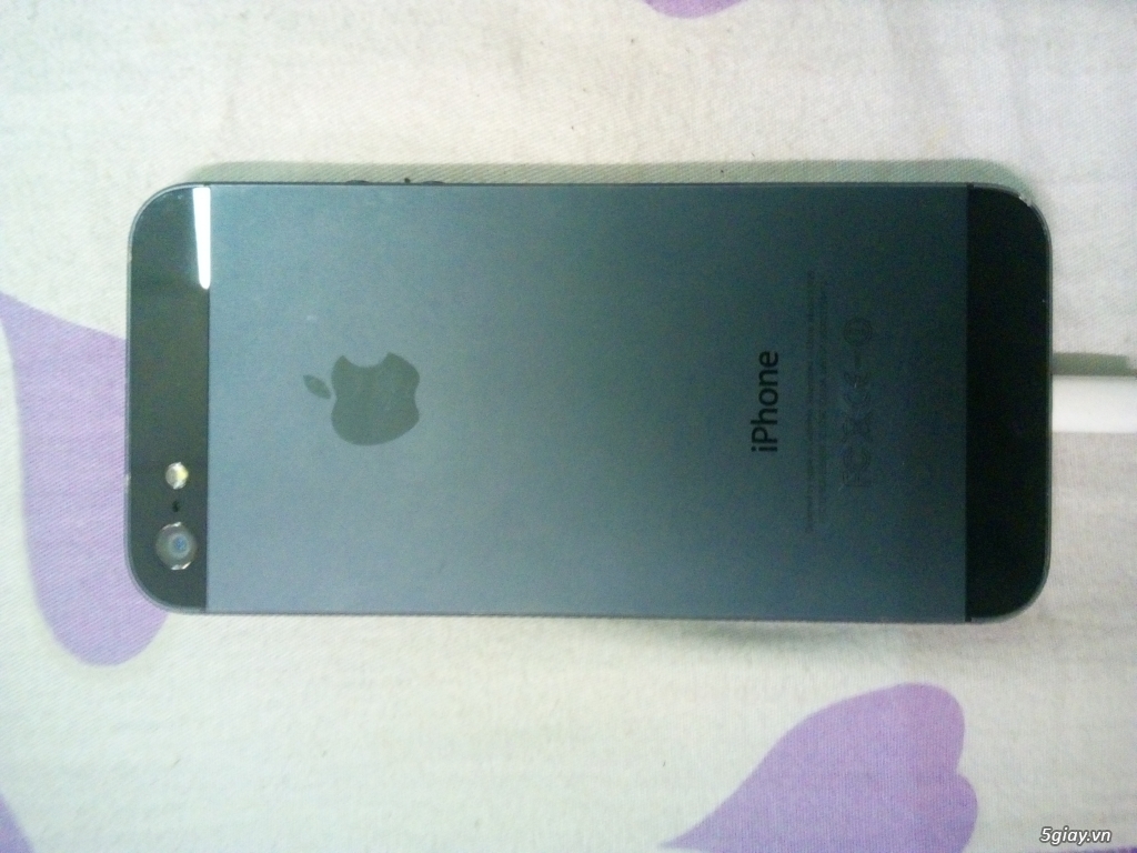 IPHONE 5 ĐEN 32gb CHẤT LỪ 1TR2 OR GIAO LƯU ANDROID - 1