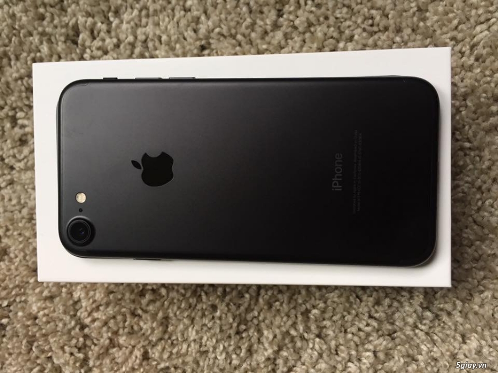 Iphone 7 32 gb matte black fullbox 99%