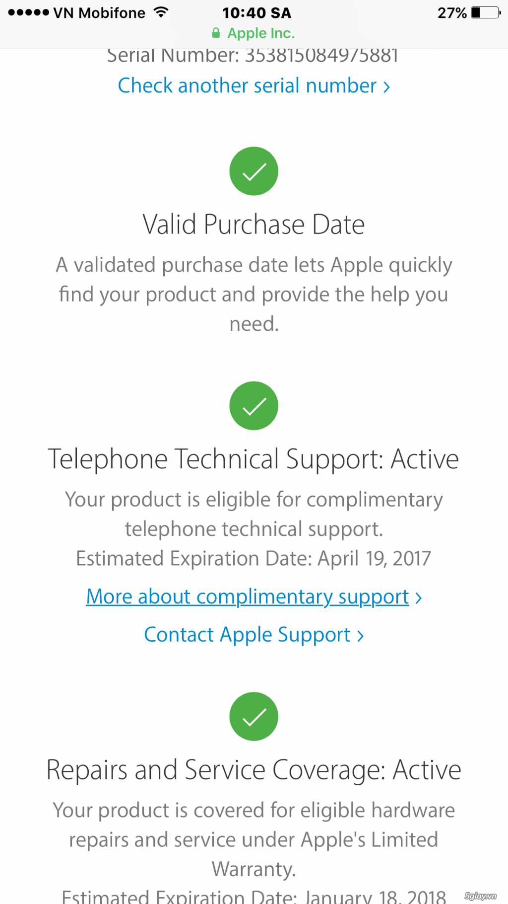 iphone 7 plus 32g ( gold ) quốc tế giá 15 triệu 300k - 2