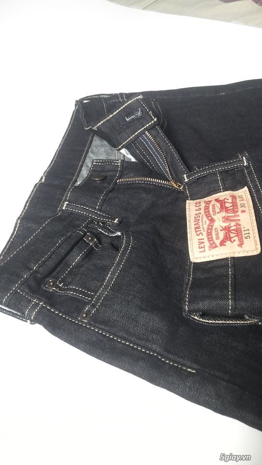 quần jeans nam Levi's xịn form 511 cực đẹp