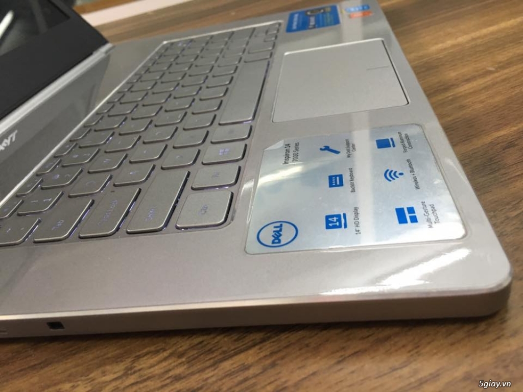 Dell 7437 Vỏ Nhôm Đèn Phím SSD - 1