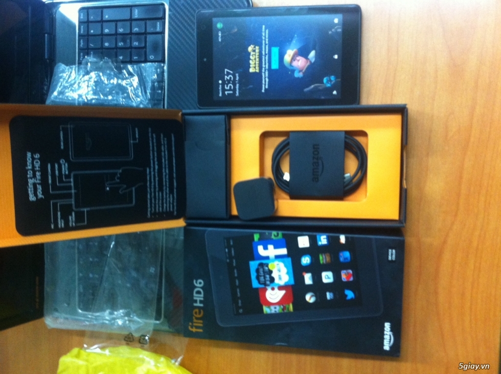 Kindle Fire HD 6inch _ 8gb (Fullbox) - 1