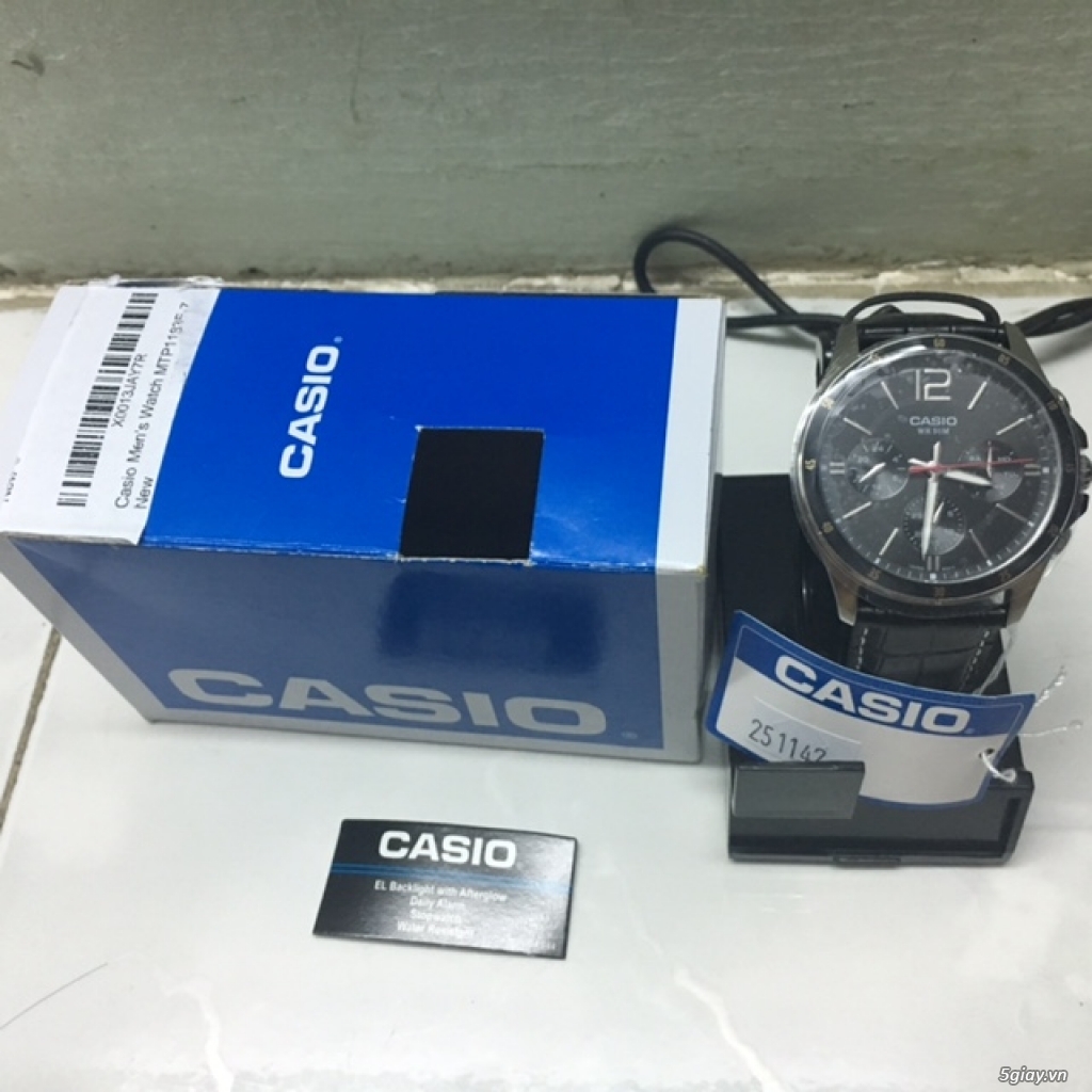 Đồng Hồ Nam Chính Hãng Hiệu Casio, Citizen hàng xách tay từ Mỹ - 3