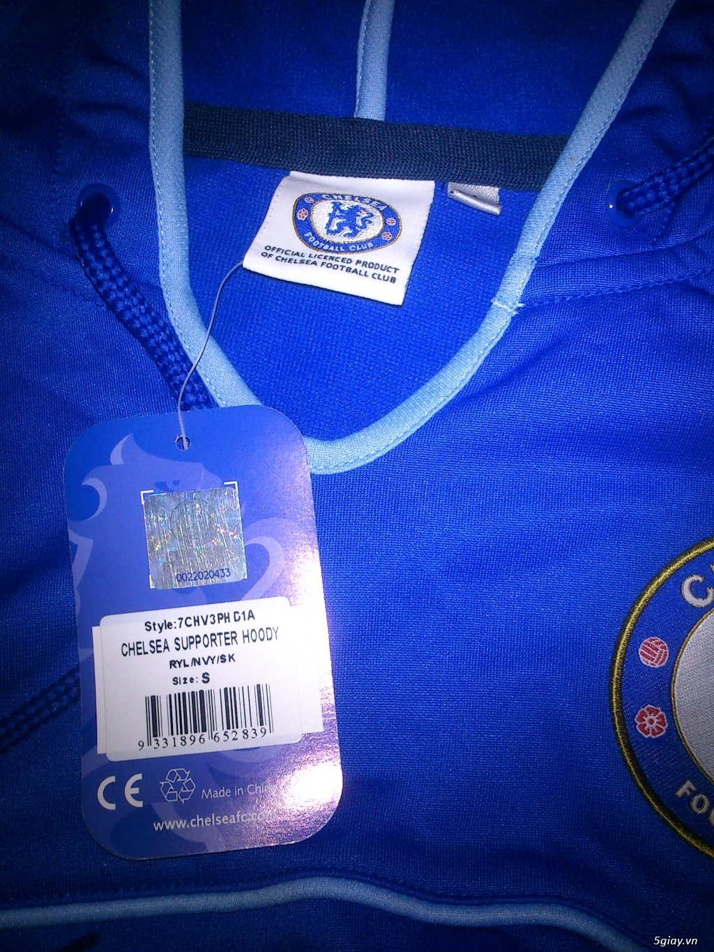 Áo hoodie CLB chelsea hàng xách tay