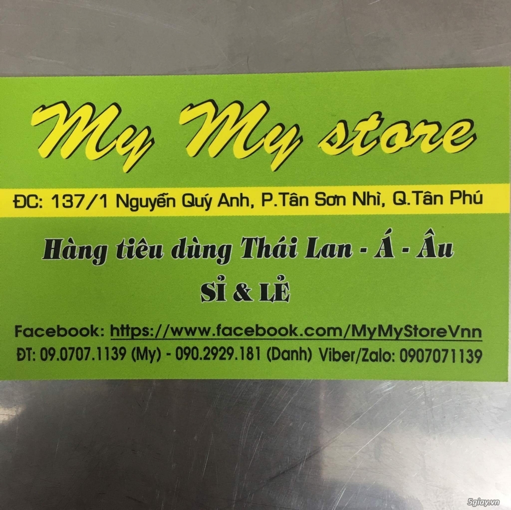 Chuyên hàng thái lan  Á - Âu Sỉ & lẻ - 10