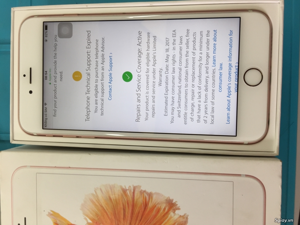 Bán iphone 6SPlus-64GB còn BH Apple - 4