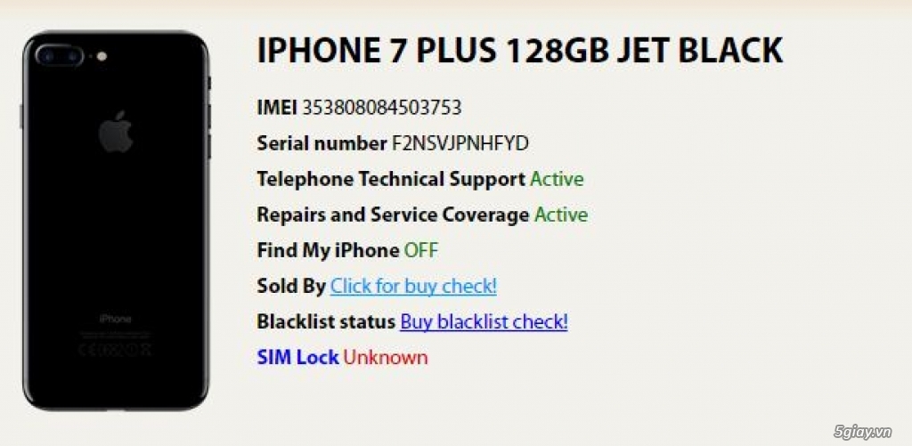 [Cần Bán] Iphone 7 plus 128gb Jet Black bản Quốc Tế - 4
