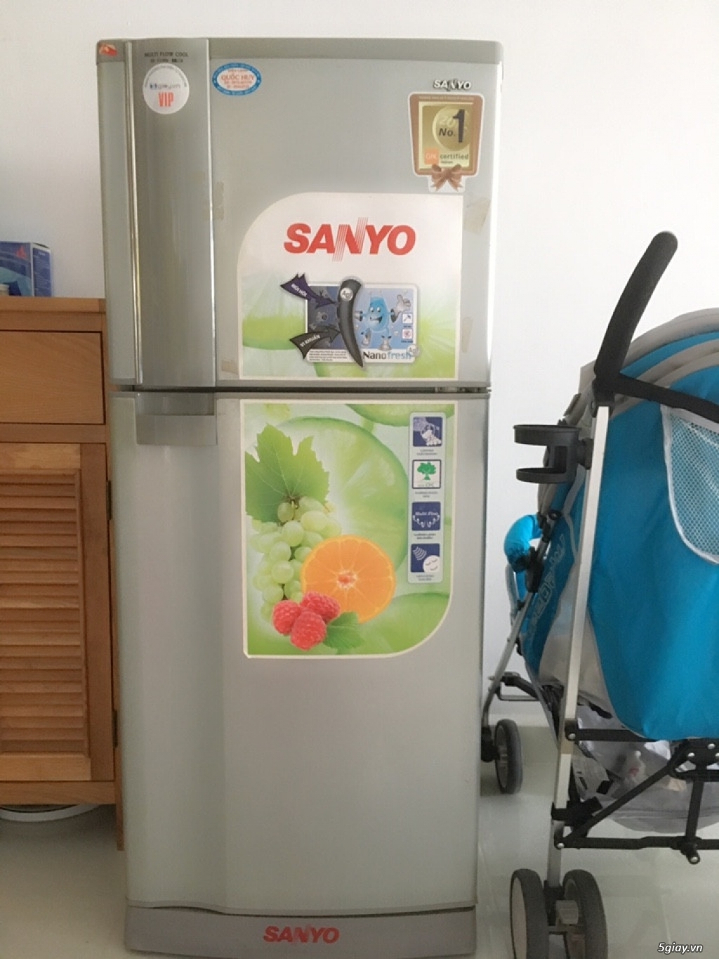 Tủ lạnh Sanyo SR-S17FN 165 lít - 1.700.000vnd