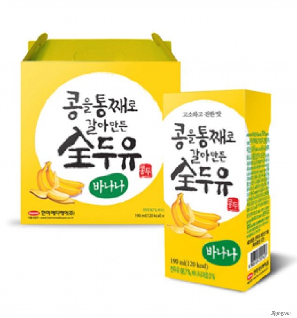 Sữa Hàn Quốc Các Loại