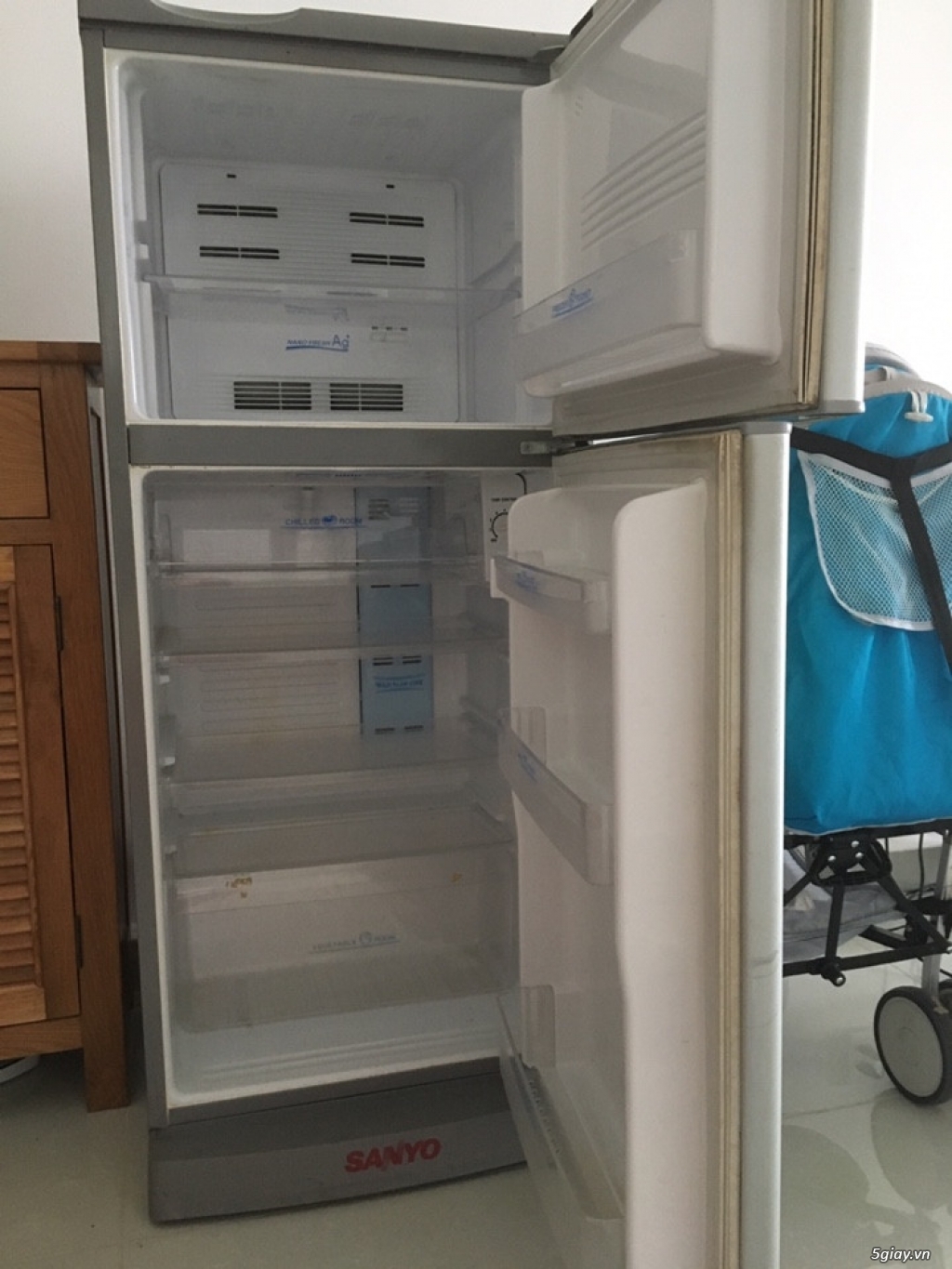 Thanh lý tủ lạnh Sanyo SR-S17FN 165 lít - 2